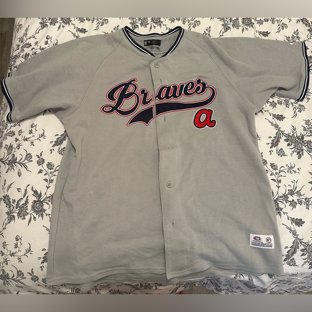 Atlanta Braves Baseball Jersey - Vintage Style